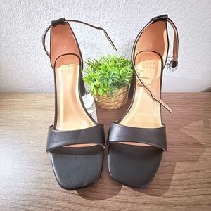 A New Day Black Heeled Sandals